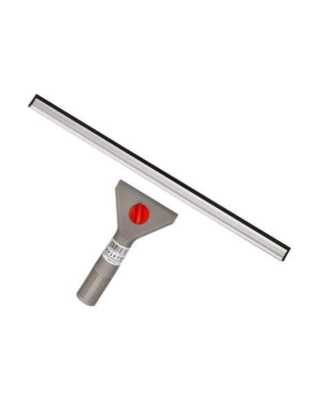 Limpiaventanas q-connect industrial mango y hoja limpiadora de plastico de 40 cm de ancho