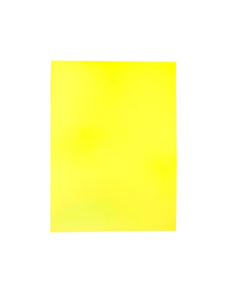 Goma eva liderpapel 50x70cm 60g/m2 espesor 2mm fluor amarillo