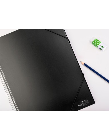 Carpeta liderpapel escaparate con espiral 20...