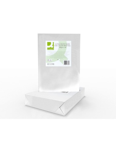 Papel fotocopiadora q-connect ultra white din...