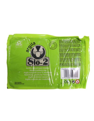 Arcilla argila sio-2 color blanco paquete de...