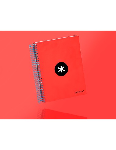 Cuaderno espiral a5 micro antartik tapa forrada...