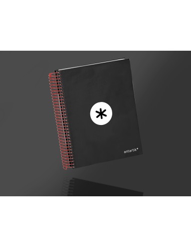 Cuaderno espiral a5 micro antartik tapa forrada...