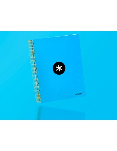 Cuaderno espiral a4 micro antartik tapa forrada...