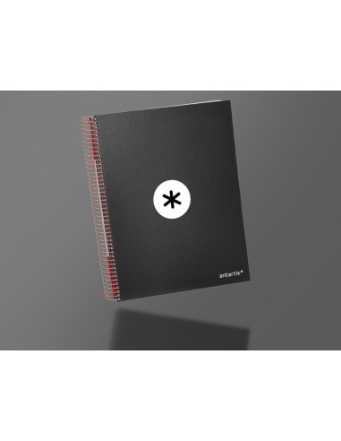 Cuaderno espiral a4 micro antartik tapa forrada...