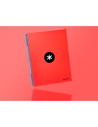Cuaderno espiral a4 micro antartik tapa forrada...