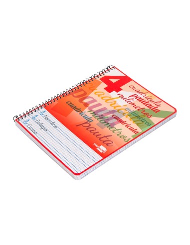 Cuaderno espiral liderpapel cuarto pautaguia...