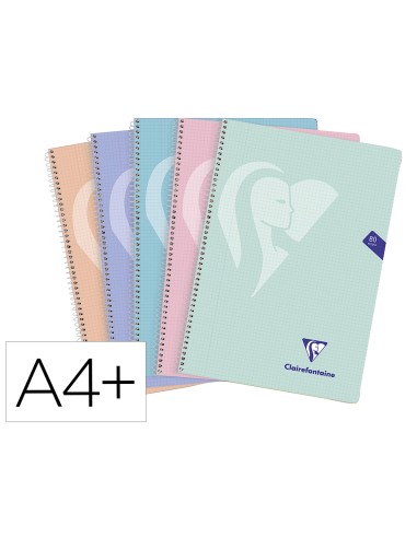Cuaderno espiral clairefontaine tapa...