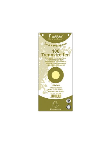 Separador exacompta cartulina reciclada juego...