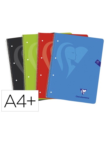 Cuaderno espiral clairefontaine notebook tapa...
