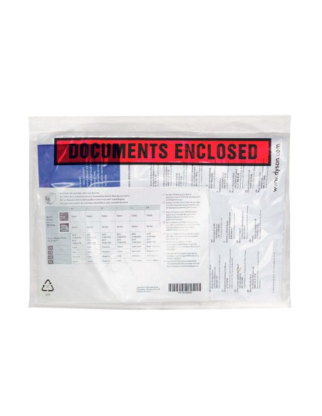 Sobre autoadhesivo q-connect portadocumentos 225x165 mm sin ventana paquete de 100 unidades