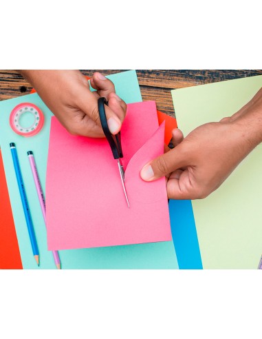 Papel color q-connect din a3 80 gr rosa paquete...