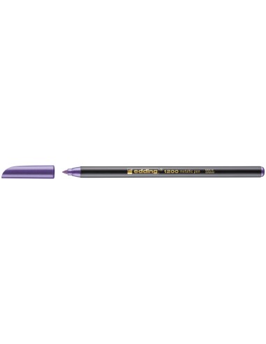 Rotulador edding punta fibra 1200 violeta...