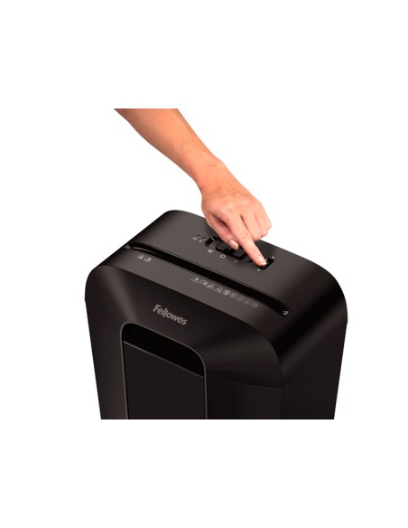 Destructora de documentos fellowes lx-41 capacidad 8h seguridad p4 destruye grapas clips y tarjeta papelera 17 l