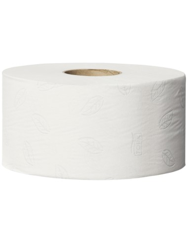 Papel higienico mini jumbo 2 capas 160 m para...