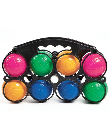 Petanca amaya de plastico 8 bolas con boliche