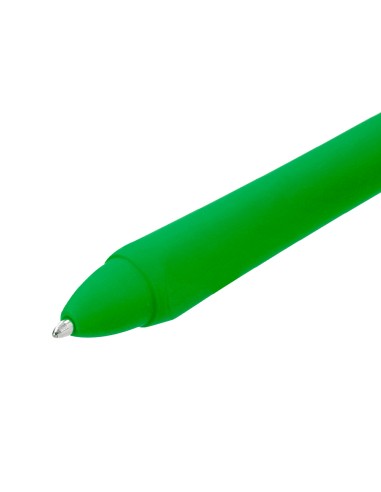 Boligrafo liderpapel gummy touch retractil 1 mm...