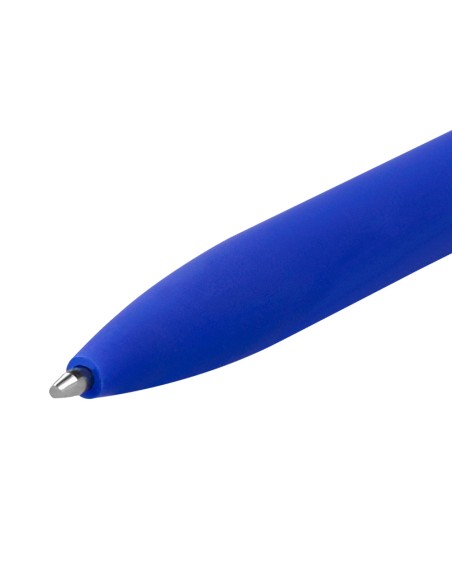 Boligrafo liderpapel soft touch retractil 1 mm tinta azul