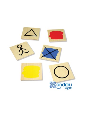 Juego andreutoys bloques logicos atributos 20...