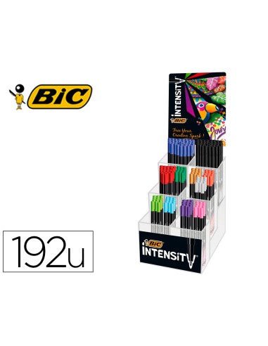 Rotulador bic intensity fine punta de fibra 0,4...