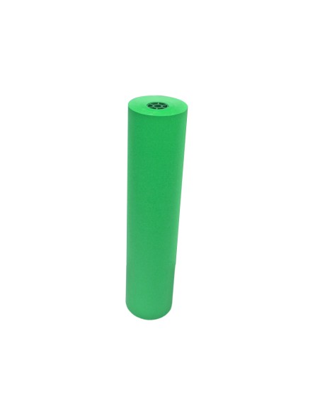 Papel kraft verjurado liderpapel verde ancho 1 m longitud 150 m gramaje 65 gr peso 10 kg