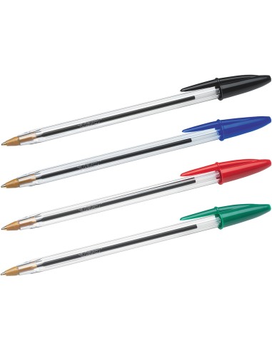 Boligrafo bic cristal mega tubo 16+4 unidades...