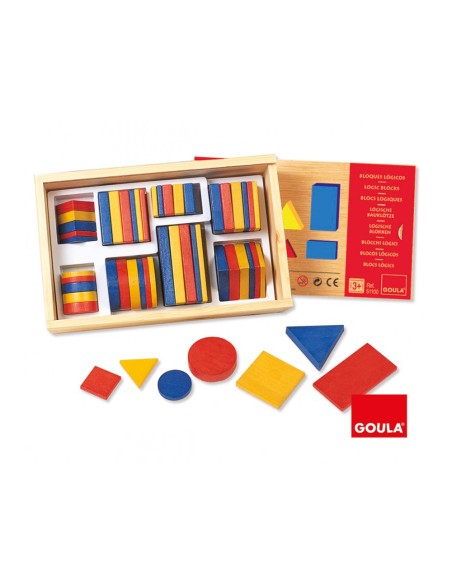 Juego goula didactico bloques logicos 1