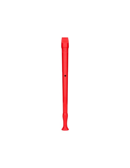 Flauta hohner 9508 color roja funda verde y transparente