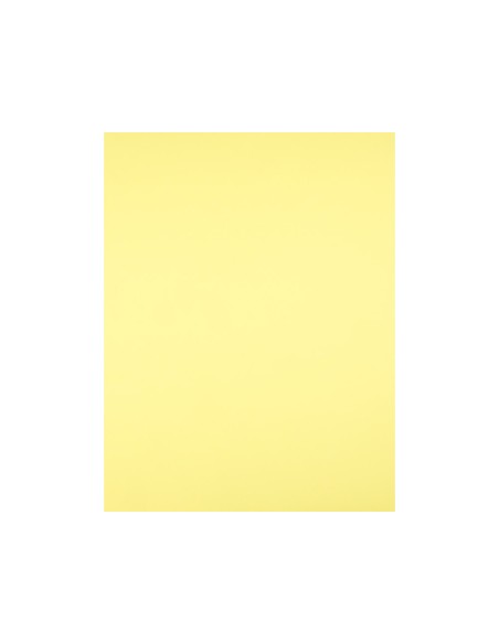 Cartulina liderpapel 50x65 cm 180 gr amarillo medio unidad