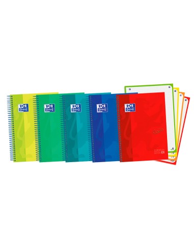Cuaderno espiral oxford ebook 4 tapa extradura...
