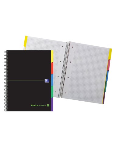 Cuaderno espiral oxford ebook 5 tapa extradura...