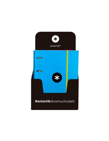 Carpeta con recambio antartik a4 cuadro 5mm...