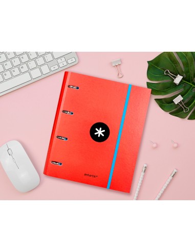 Carpeta con recambio antartik a4 cuadro 5mm...