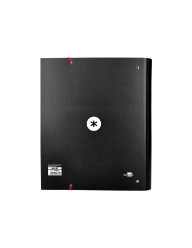 Carpeta con recambio antartik a4 cuadro 5mm...