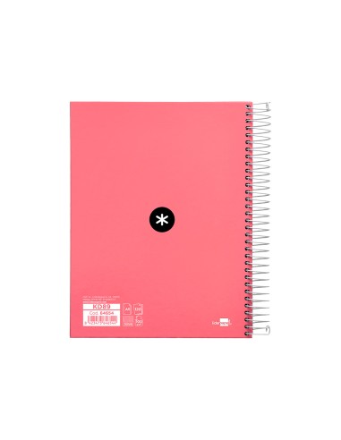 Cuaderno espiral a5 micro antartik tapa...