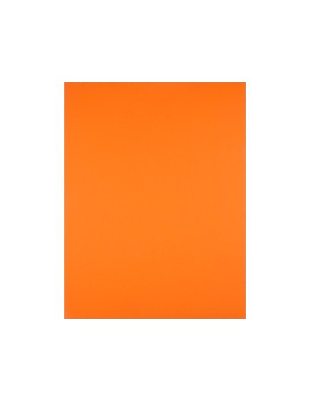 Cartulina liderpapel 50x65 cm 240g/m2 naranja paquete de 25 hojas