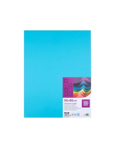 Cartulina liderpapel 50x65 cm 240g/m2 celeste...