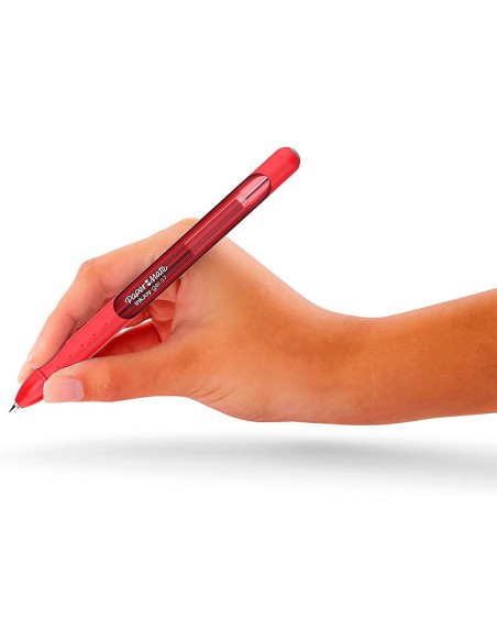 Boligrafo paper mate inkjoy retractil gel pen trazo 0,7 mm rojo