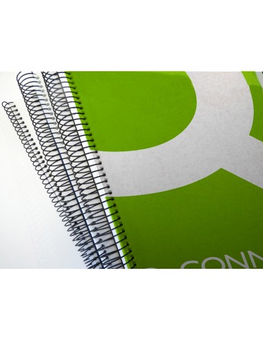 Espiral metalico q-connect 56 4:1 22mm 1,2mm...