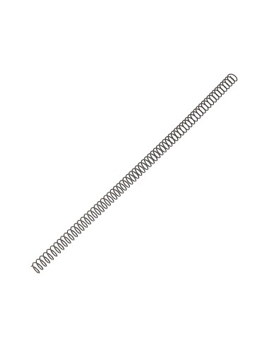 Espiral metalico q-connect 56 4:1 12mm 1mm caja...