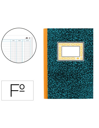 Libro liderpapel folio cartone 100 hojas...