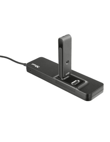 Hub usb 2.0 trust oila 7 puertos incluye...