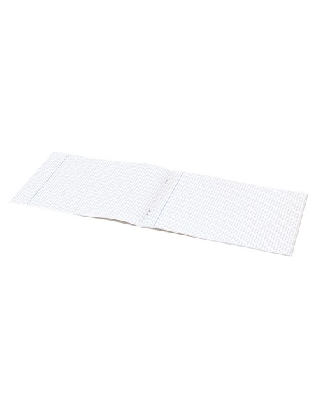 Libreta liderpapel write a5 apaisada 32h 60gr cuadro 3 mm con margen