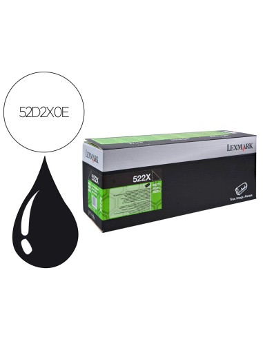 Toner lexmark laser 52d2x0e ms811 series /...