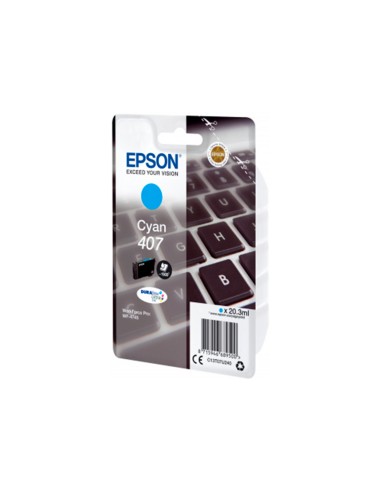 Ink-jet epson 407l clavier wf-4745 series cian...