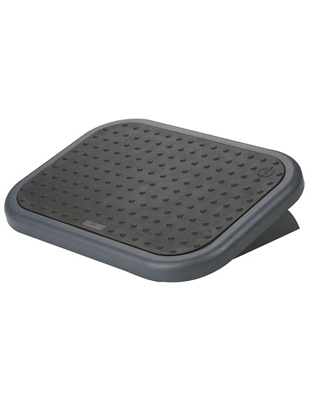 Reposapies ajustable q-connect con alfombrilla caucho 450x330x85 mm