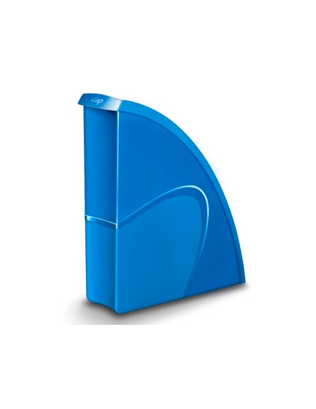 Revistero cep plastico uso vertical / horizontal azul 85x270x310 mm