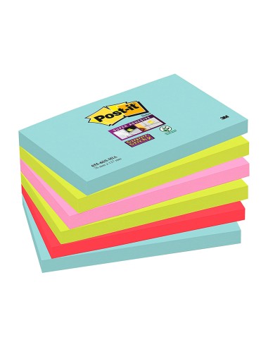 Bloc de notas adhesivas quita y pon post-it...