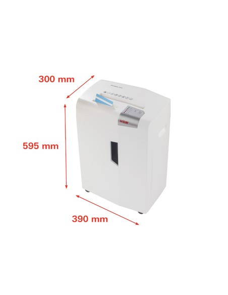Destructora de documentos hsm shredstar x13 capacidad de corte 13 h en particulas destruyegrapas clips cd y tarjetas