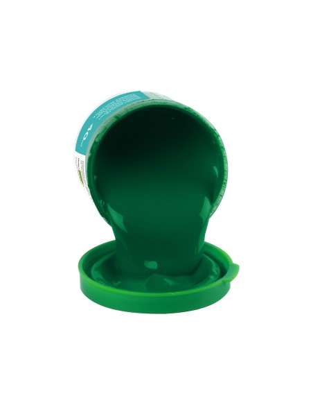 Tempera escolar liderpapel 40 ml verde